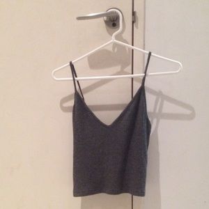 Brandy Melville ribbed crop top