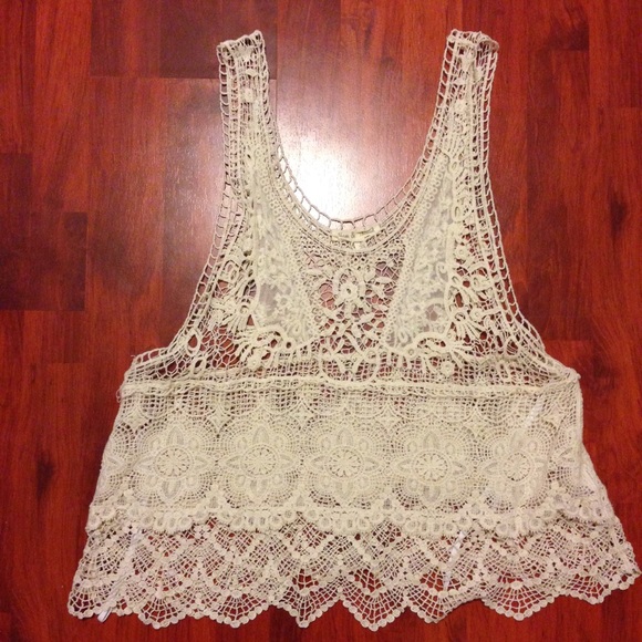 Boho crochet top