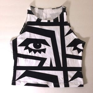 KESH X American Apparel Sleeveless Crop Top (NWOT)