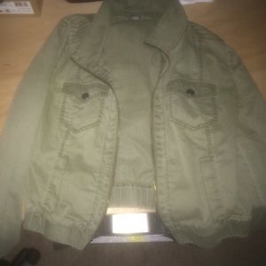 Cropped Army jacket from Nordstrom