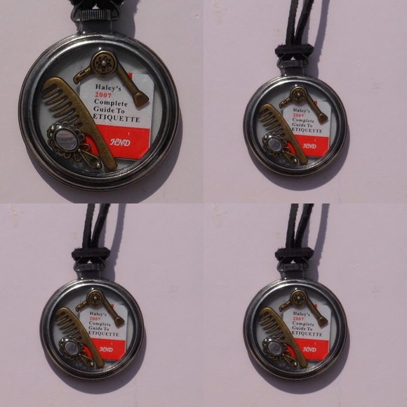 RESINation Jewelry "Ettiquette School" pendant