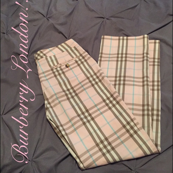 Light pink Burberry London pants