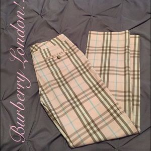 Light pink Burberry London pants