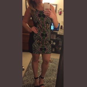 Tribal contoured sexy dress