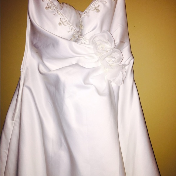 Never worn Wedding Dress - Picture 3 of 4