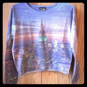 NYC Graphic Print Sweatshirt