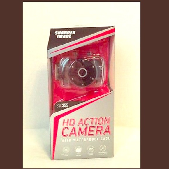 SHARPER IMAGE HD WATERPROOF ACTION CAMERA SVC355