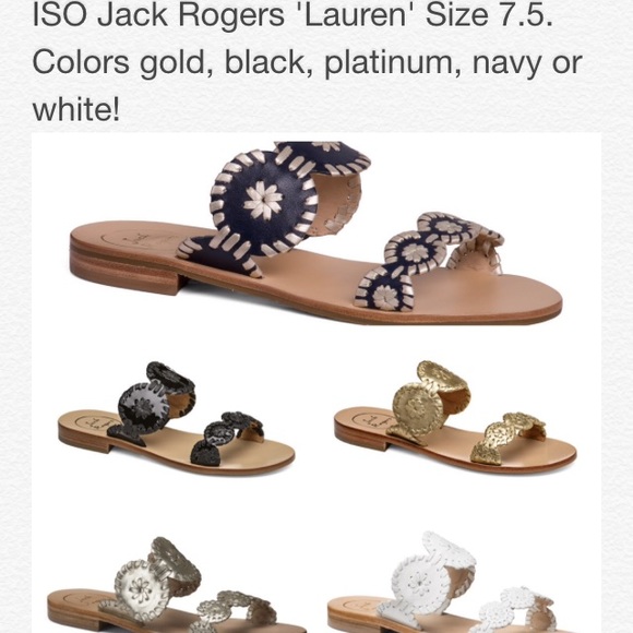 ISO 'Lauren' Jack Rogers