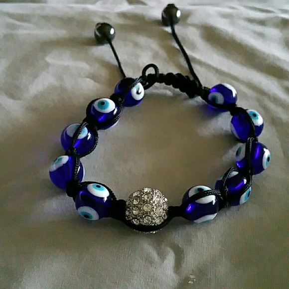 2 Bundled Tiger eye shamballa bracelet