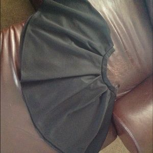 Black Skater Skirt