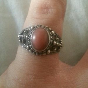 Sterling Silver and gold filled ring