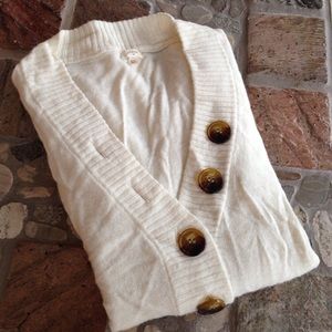 J. Crew 1/4 button Sweater