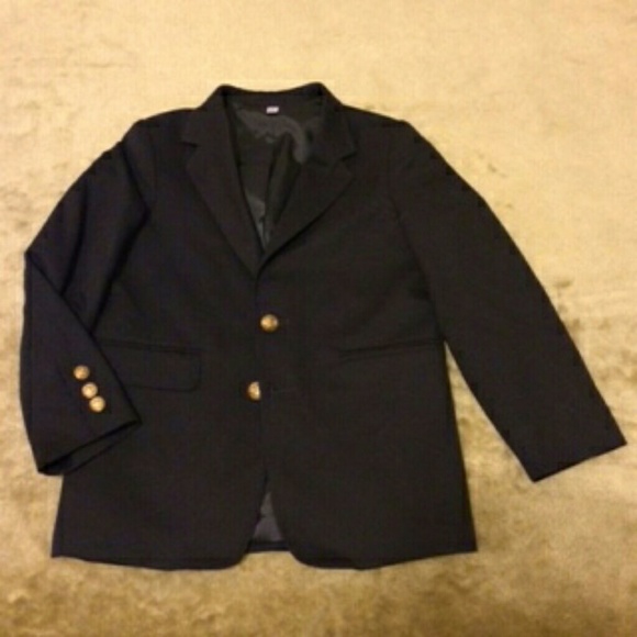 Boy's Navy Blue Nautica Blazer