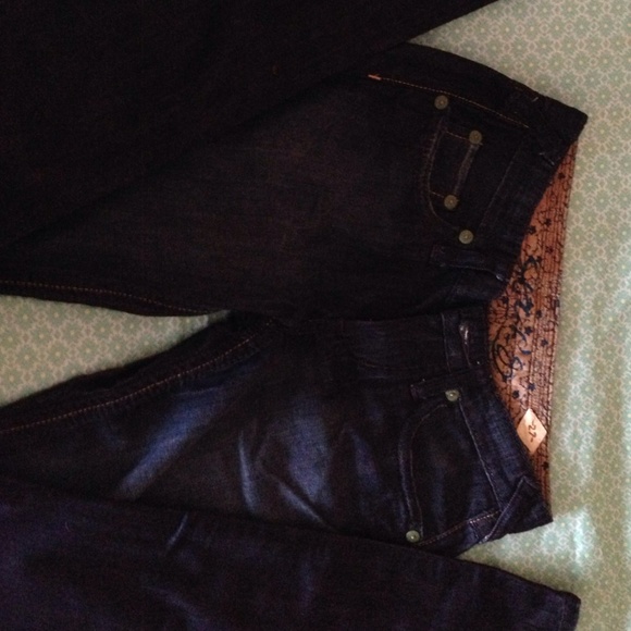 Blue Denim Stitch Jeans New tags removed