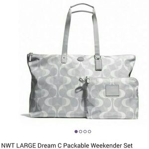 NWT GREY SIGNATURE WEEKENDER SET
