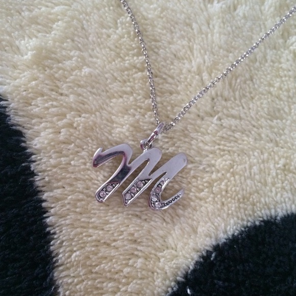 Juicy Couture Initial Necklace "M" 👑