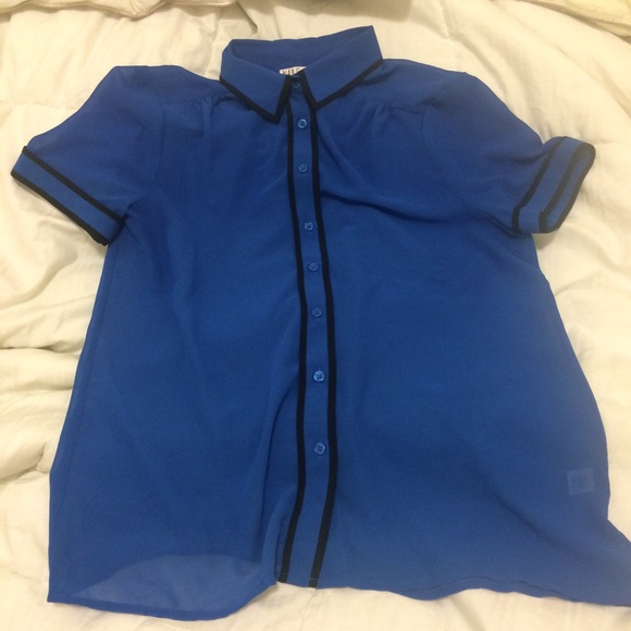 Made for Fashion Week Impulse Blue Top