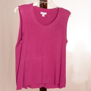 Sweater, sleeveless Top