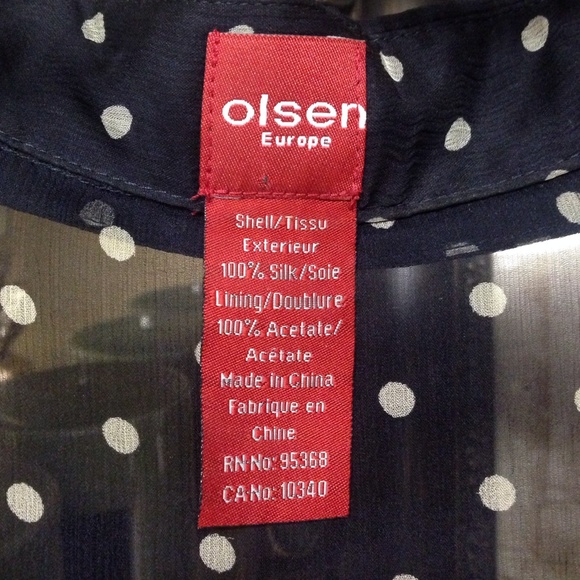 Adorable Silk Polkadot Dress/Tunic. - Picture 4 of 4