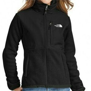 North Face black denali fleece jacket