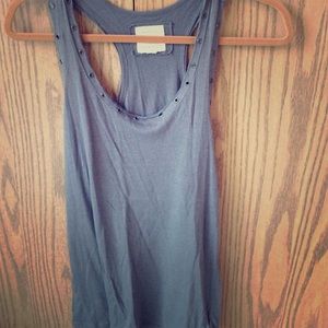 Gray Grommet Stud Tank