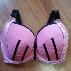 Parfait underwire pink and black bra. 34H