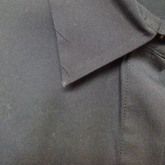 Theory Button-Down 3/4 Sleeved Top. - Picture 2 of 4