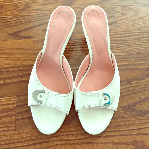 Bally Open Toe Heel Slipper 7.5 - Picture 1 of 4