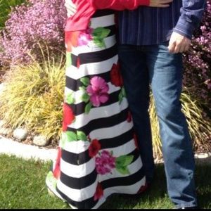 Long spaghetti strap dress