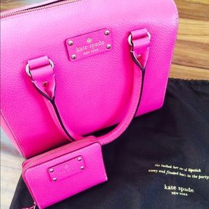 Kate Spade Wellesley Satchel & Wallet