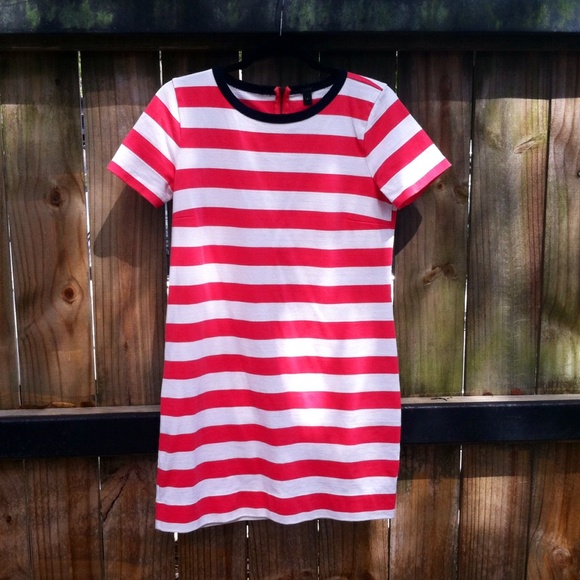 🎉CCO 1 DAY SALE J.Crew striped shift dress