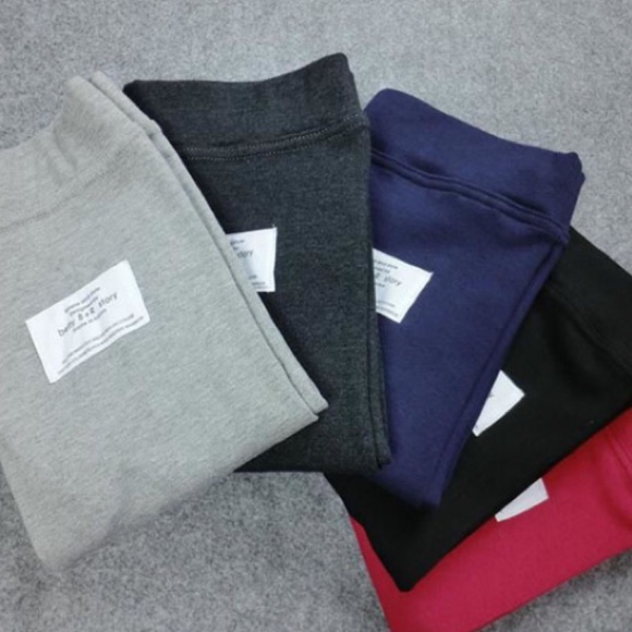 Leggings (light grey/black/dark grey) from Korea
