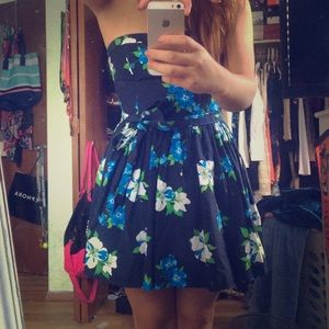 Navy blue hollister dress