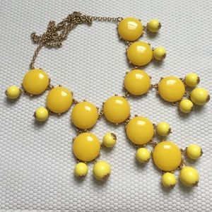Yellow Statement Necklace