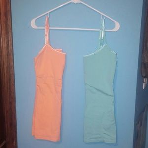 Blue and Orange Cami Duo Never Worn