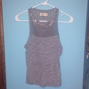 Hollister Gray Tank