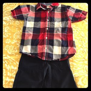Boys 5t short outfit