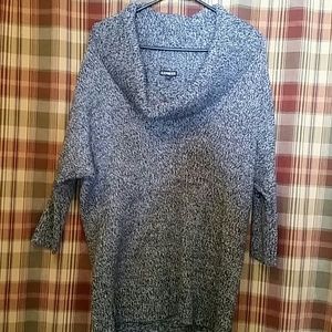 Express cowl neck dolman