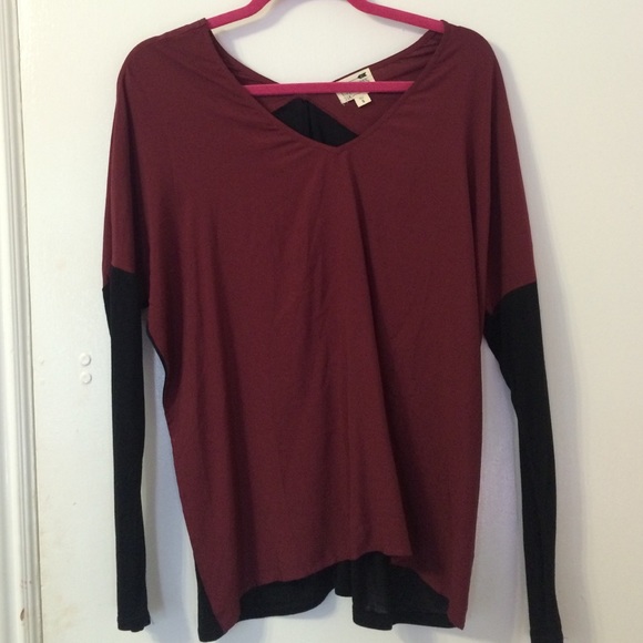 Pacsun two toned long sleeve