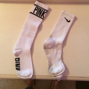 PINK & Nike socks