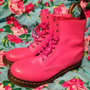 Fuschia Dr. Martens