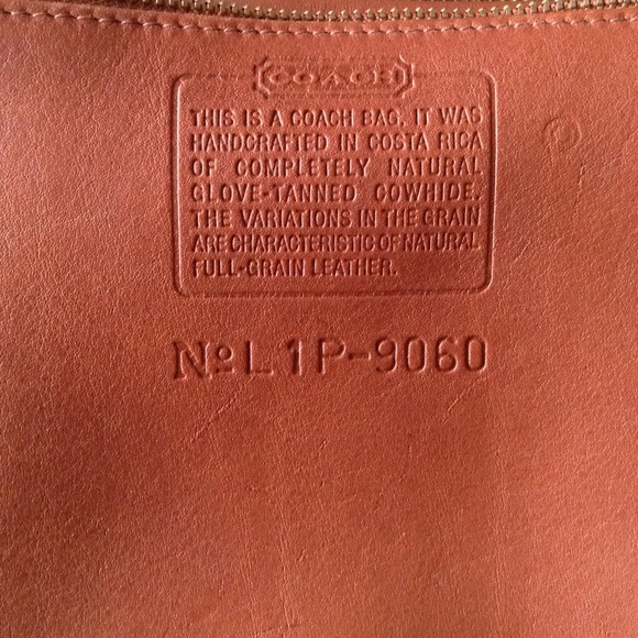 REDUCED Coach authentic - real leather - Picture 3 of 3