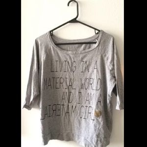 🚫 PLATOS -Material Girl Shirt