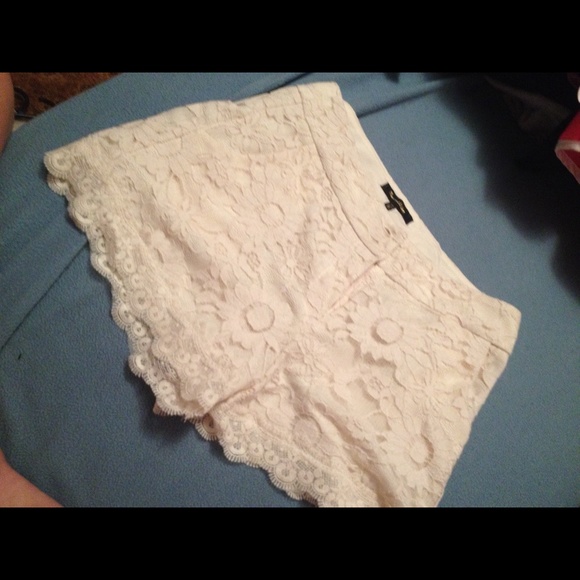 High waisted shorts