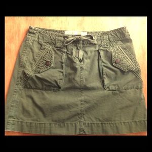 Super Cute! J. Crew Chino Mini Skirt!