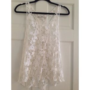 Lace tank