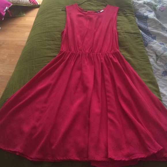 H&m pink casual dress