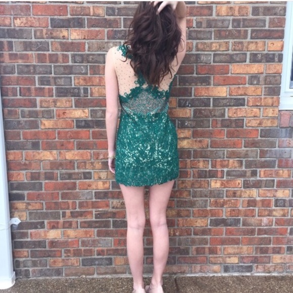 Prom/winter formal dress - Picture 3 of 4