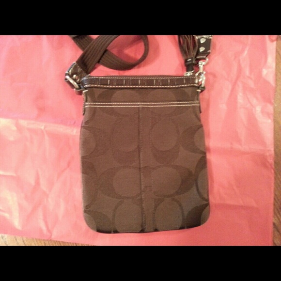 Coach Python Signature Stripe Crossbody - Picture 2 of 2