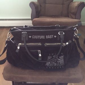 Juicy Couture baby bag, diaper bag